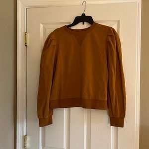 NWT Mustard Sugarlips Top—size large